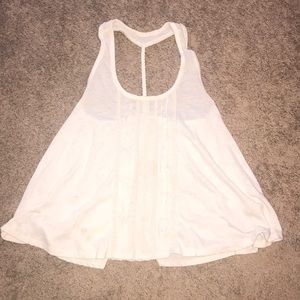 Braided back tank top